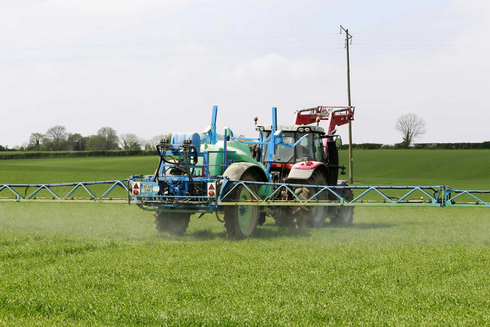 Safety while working with chemical sprays